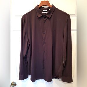 Calvin Kline Liquid Touch Button Down